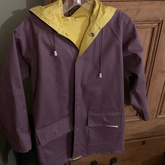 Rainwear Impermeable Jackets & Coats Girls Reversible Raincoat Size